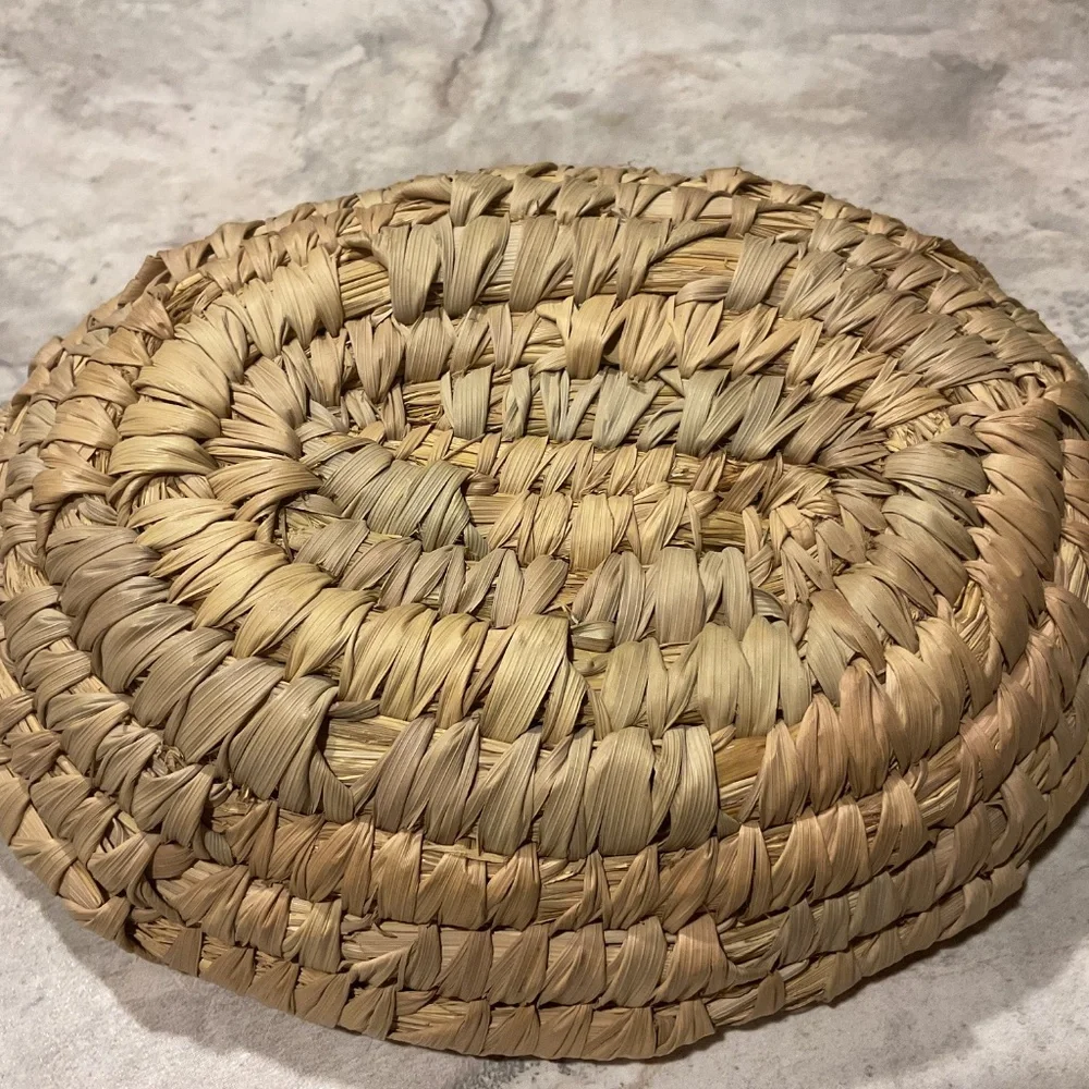 Vintage woven basket